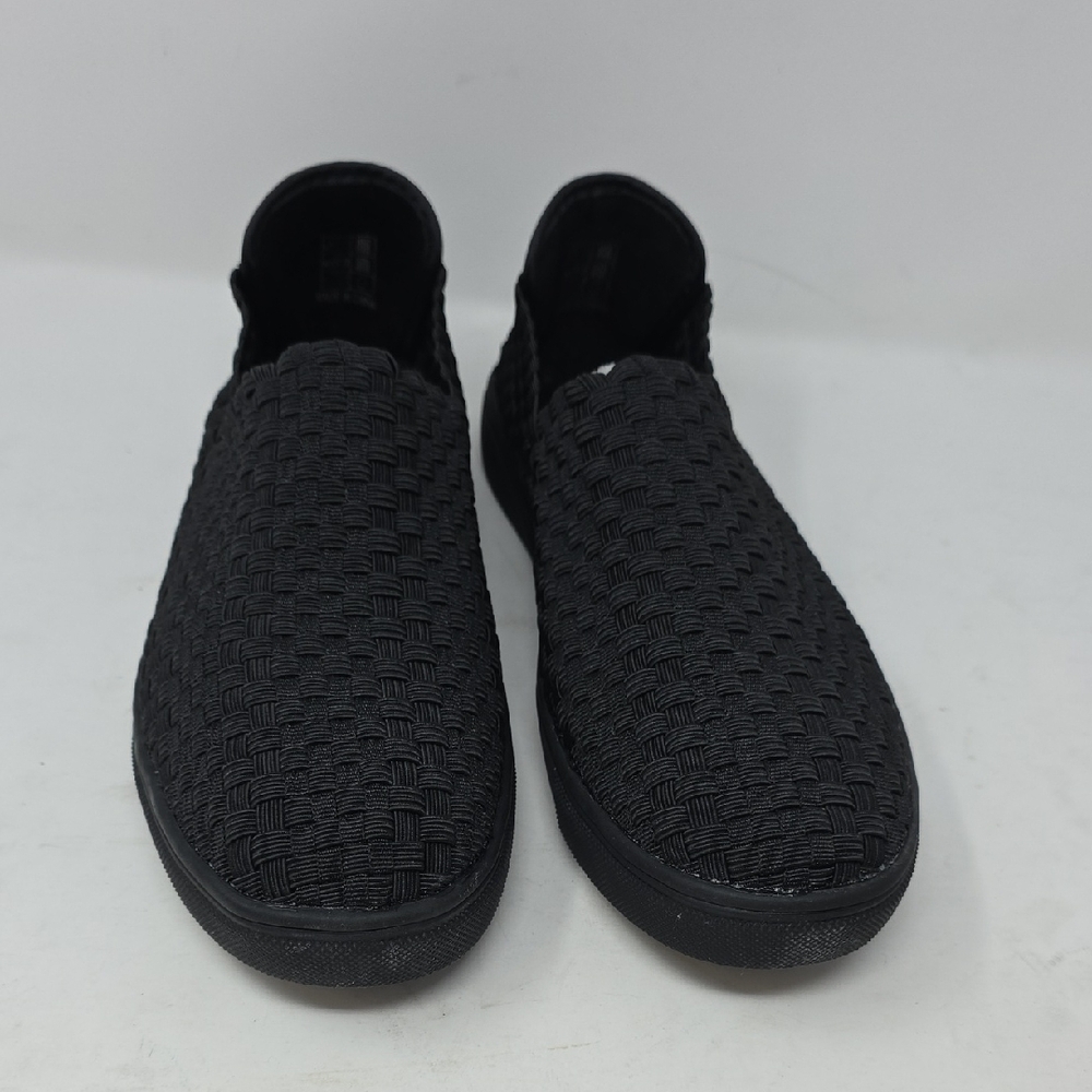 bernie mev. Vee Chaha Black Woven Flats - Picture 2 of 7